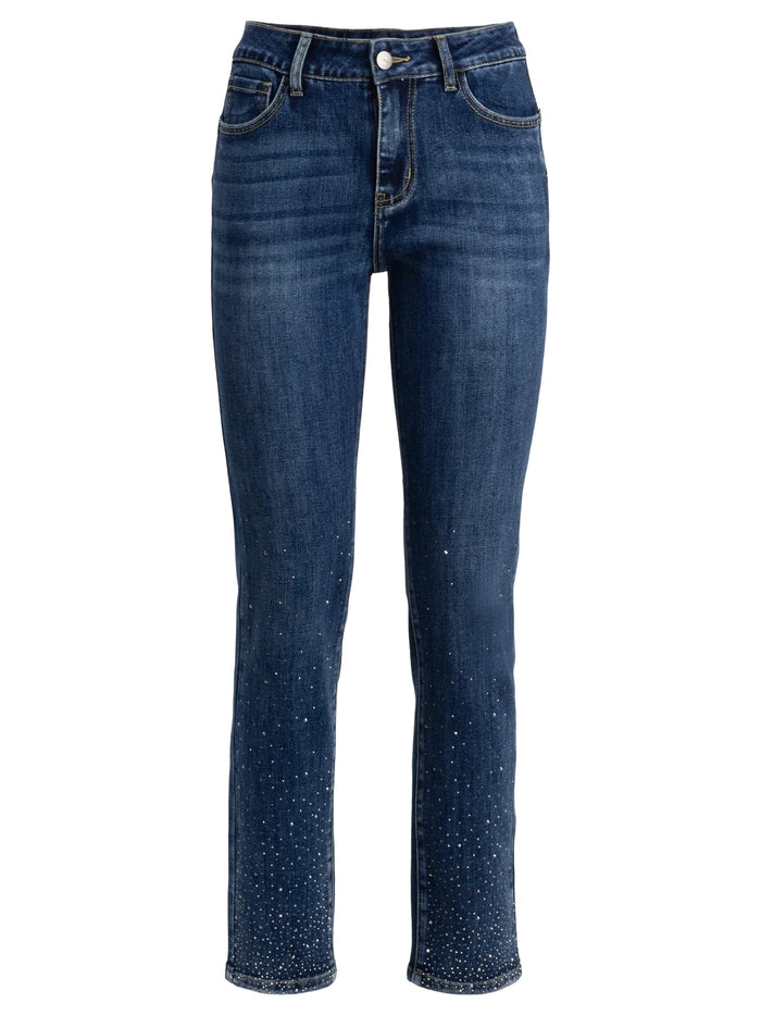 Influencer Jeans con strass
