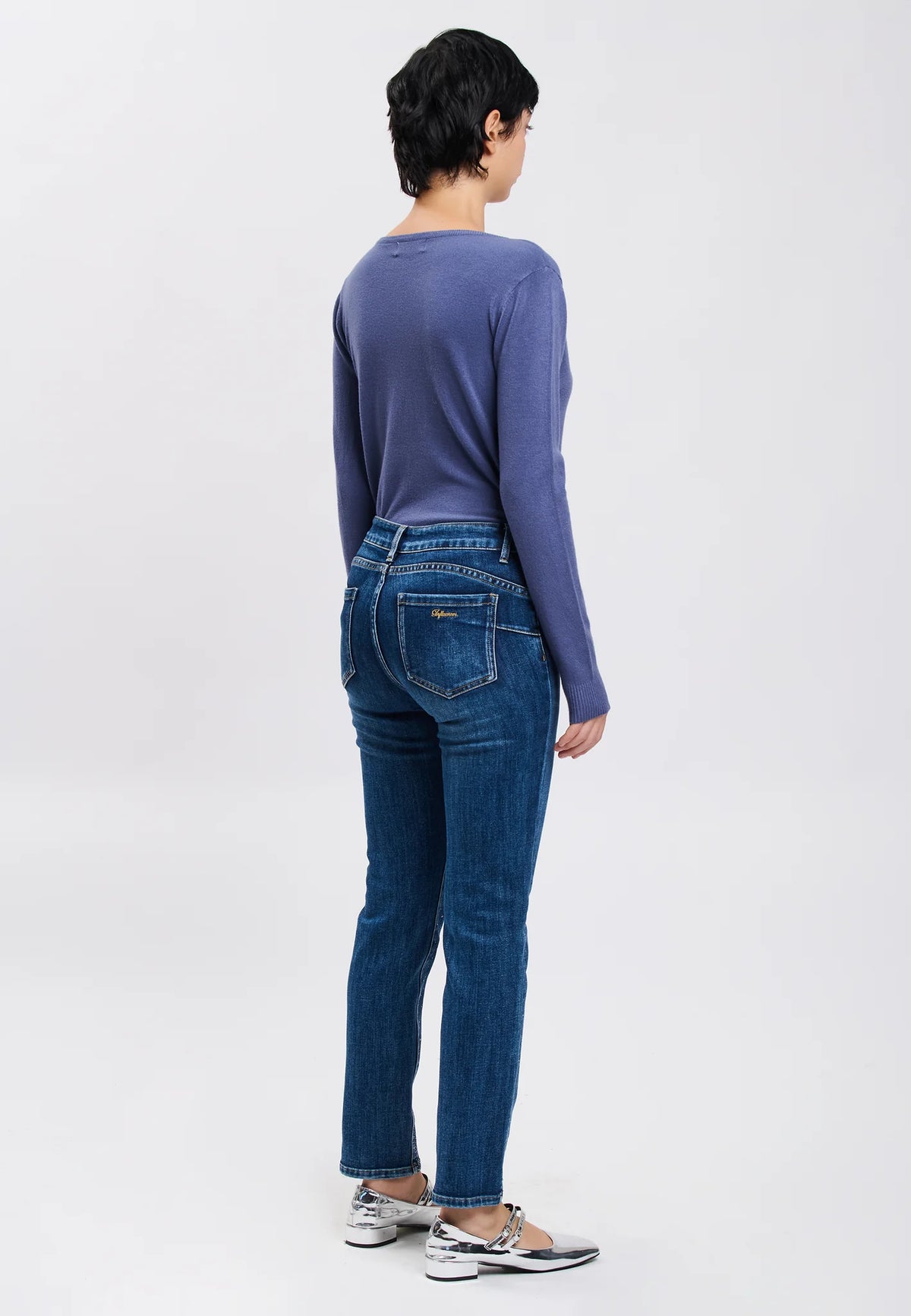 Influencer Jeans con strass