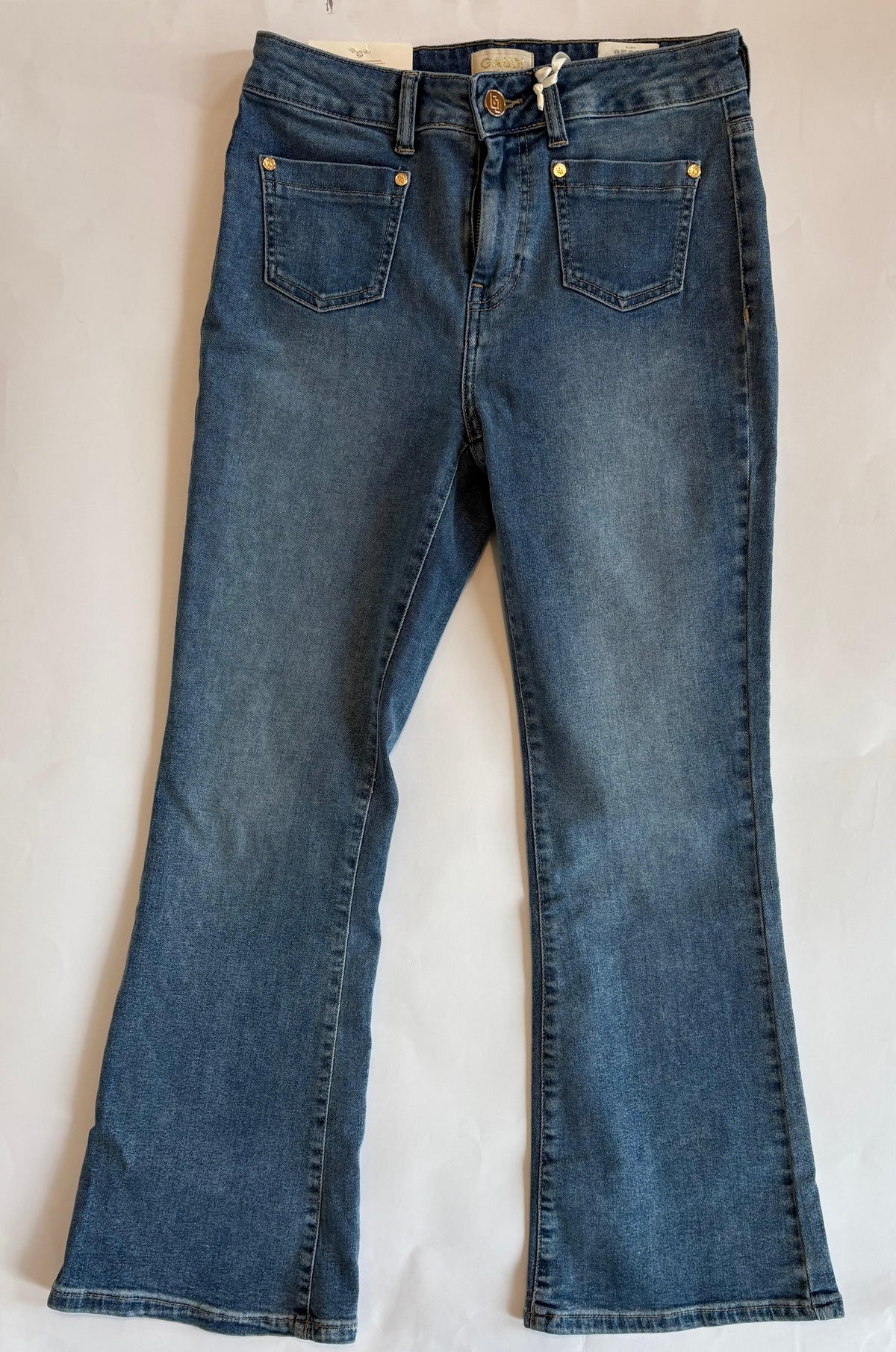 Gaudi Jeans a zampa con tasche donna