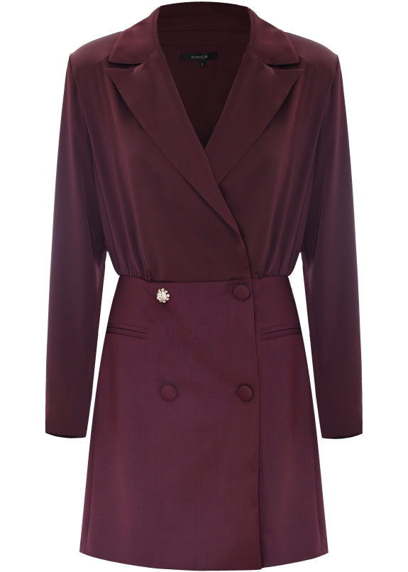 Kocca Abito blazer con bottoni decorativi donna