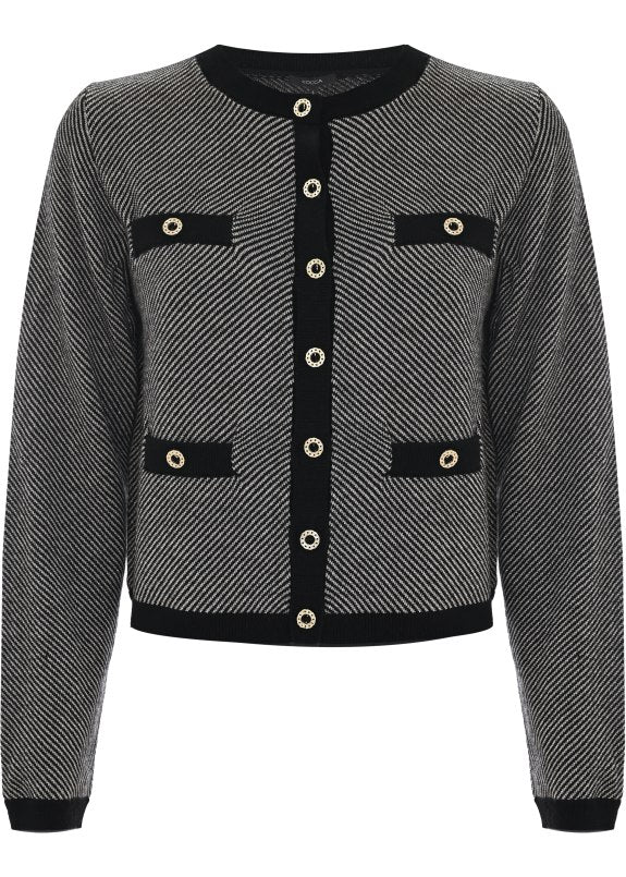 Kocca Cardigan con bottoni decorativi donna