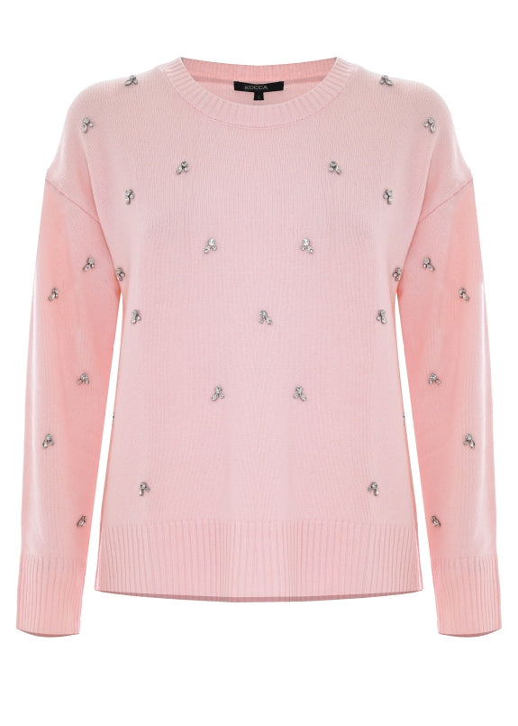 Kocca Maglia con applicazioni decorative donna
