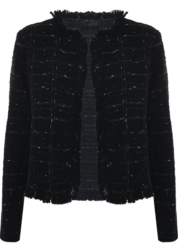 Kocca Cardigan corto con frange donna