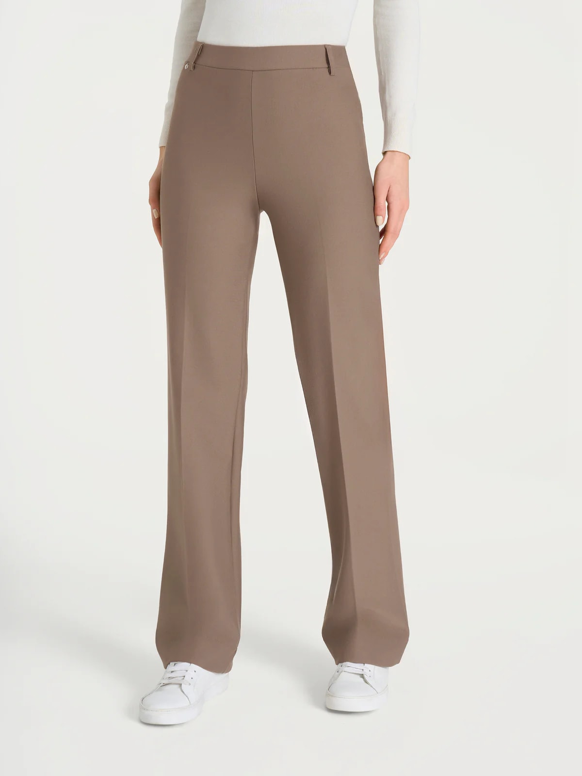 Ragno Pantalone a gamba dritta donna rosa