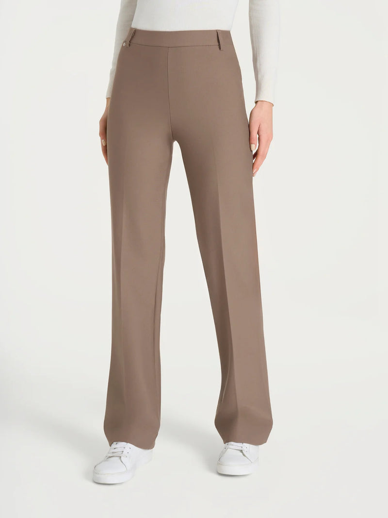 Ragno Pantalone a gamba dritta donna rosa