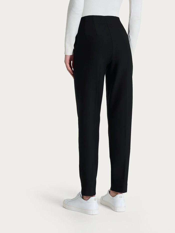 Ragno Pantalone dritto con bottone donna nero