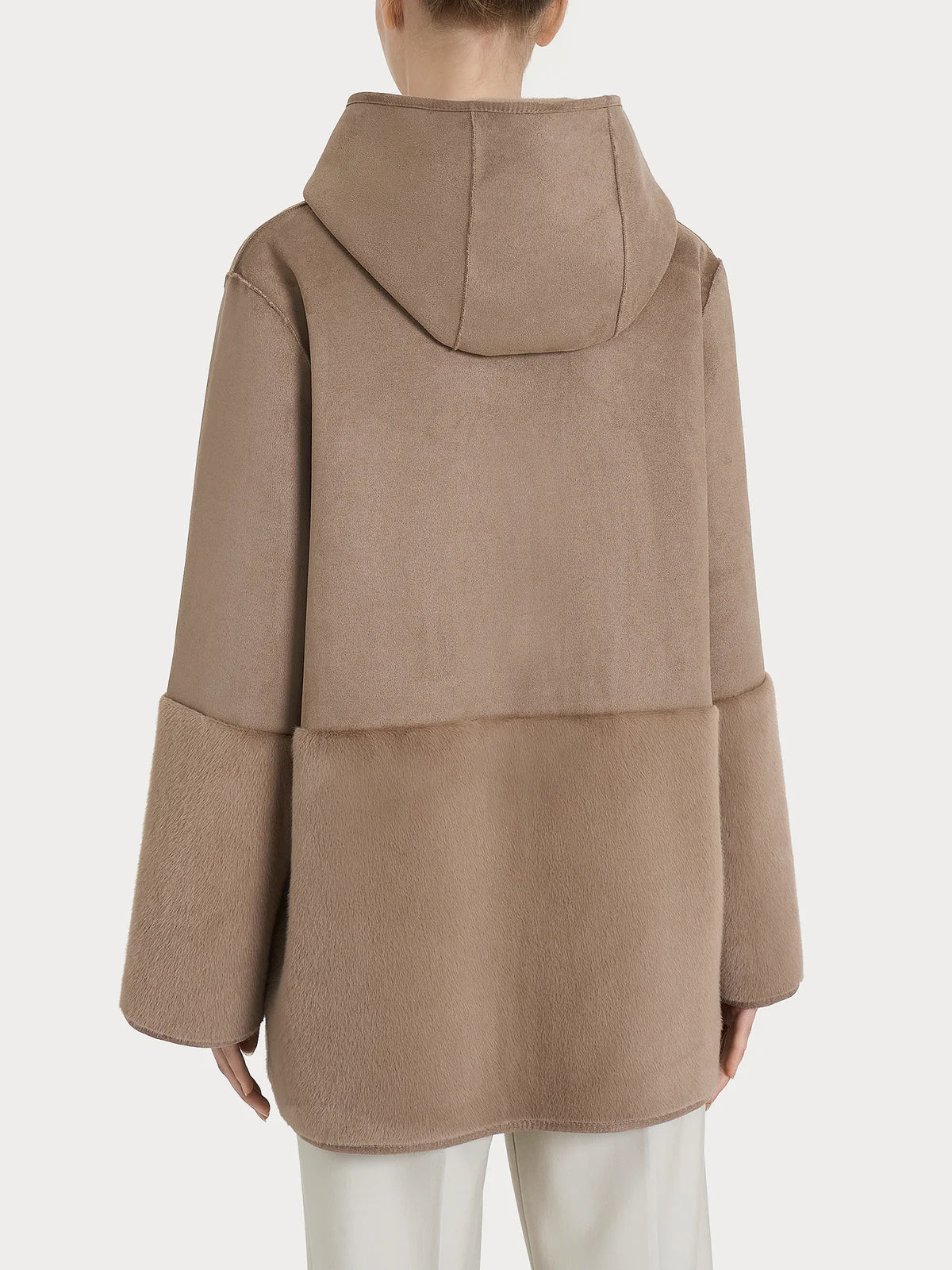 Ragno Giubbino con cappuccio donna Pine Bark