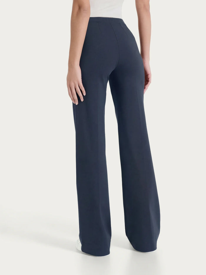 Pantaloni Wide Leg con Elastico Donna