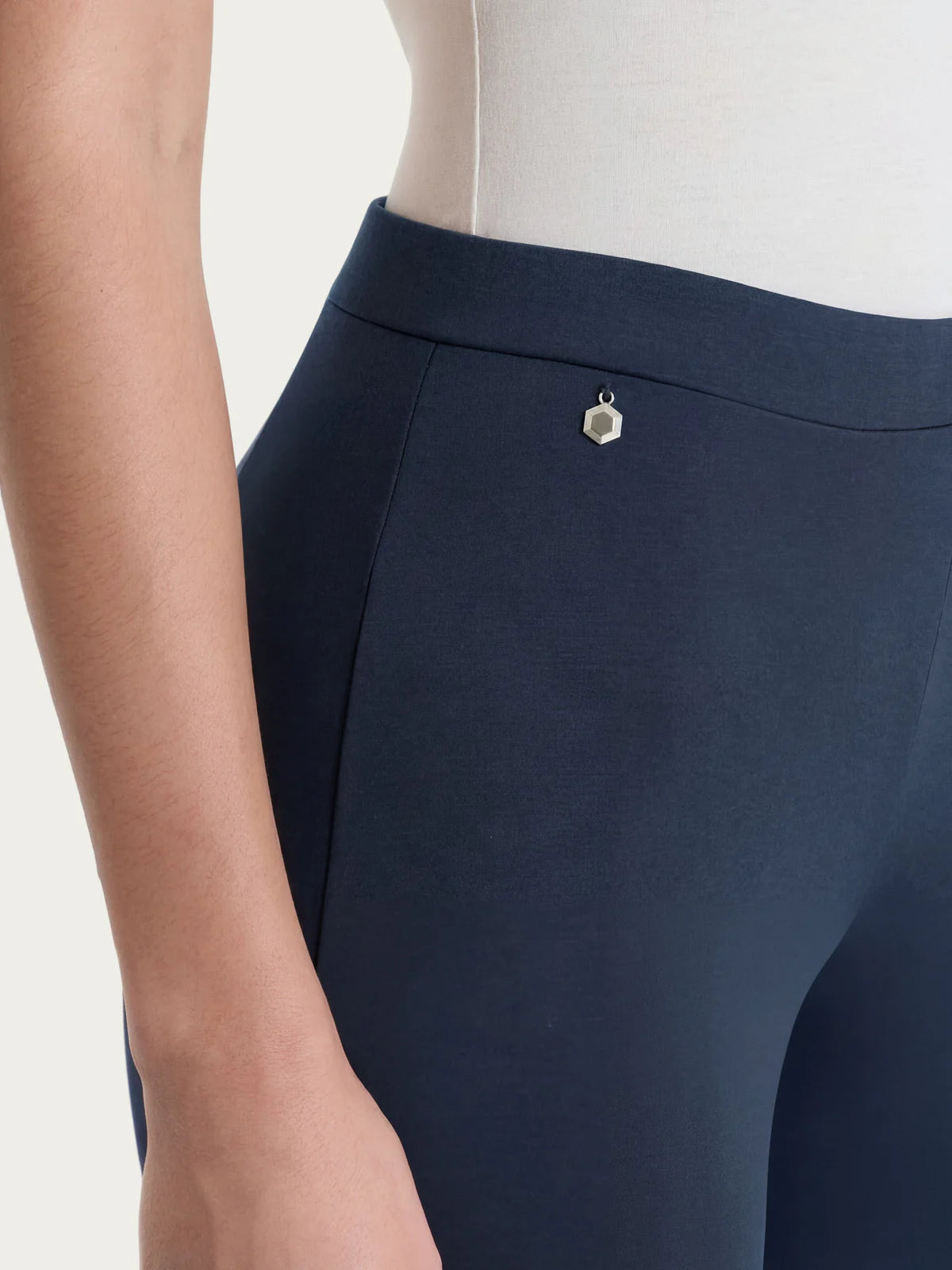 Pantaloni Wide Leg con Elastico Donna