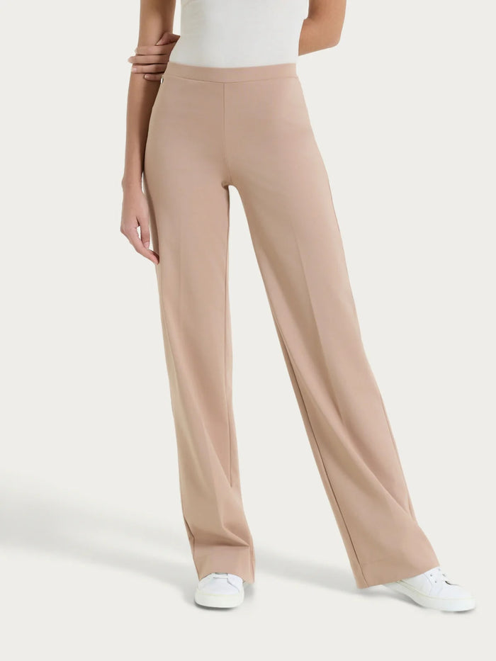 Ragno Pantaloni Wide Leg con Elastico in Vita donna