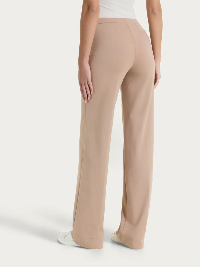 Pantaloni Wide Leg con Elastico in Vita donna