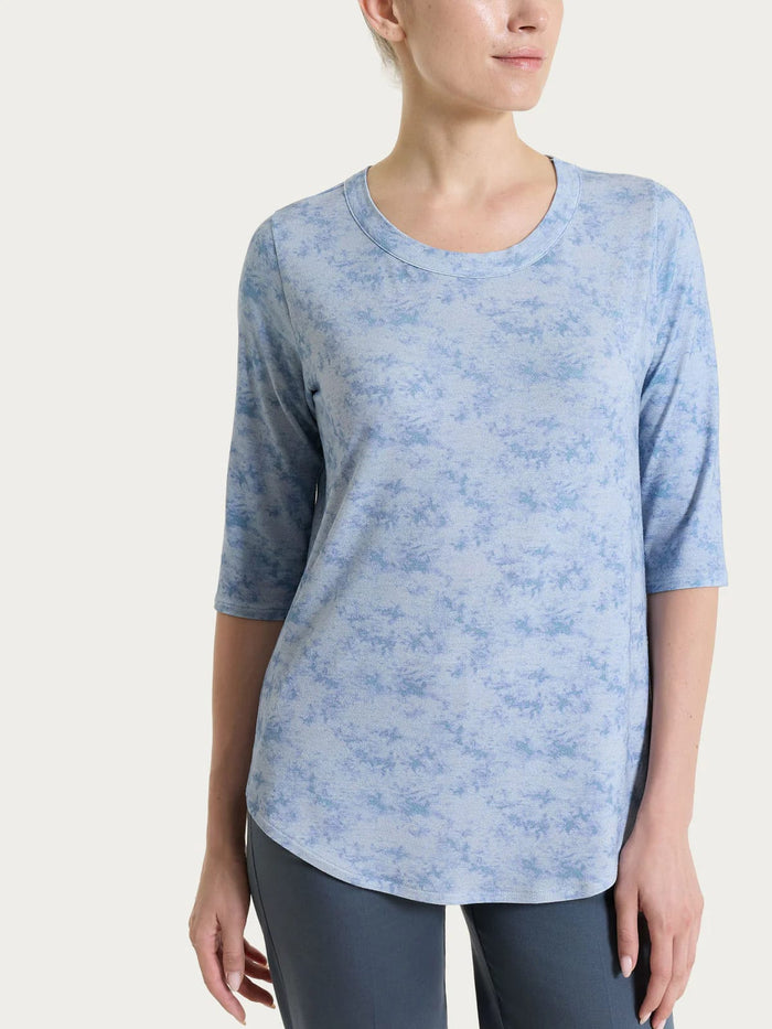 Ragno Maglia Fantasia con Girocollo donna