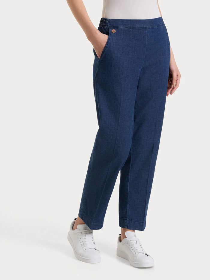 Ragno Pantaloni con Elastico alla Caviglia donna