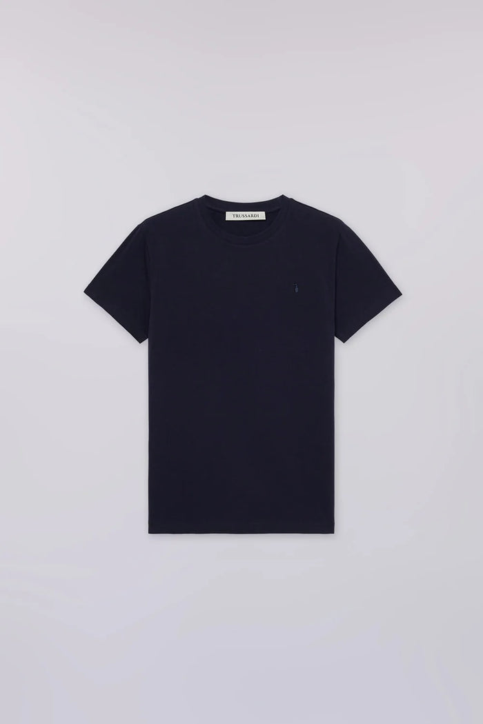 Trussardi T-shirt con logo ricamato uomo
