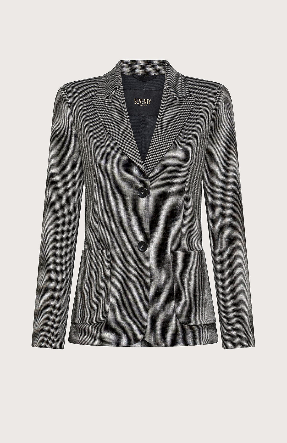 Seventy Giacca grigia con revers classici donna