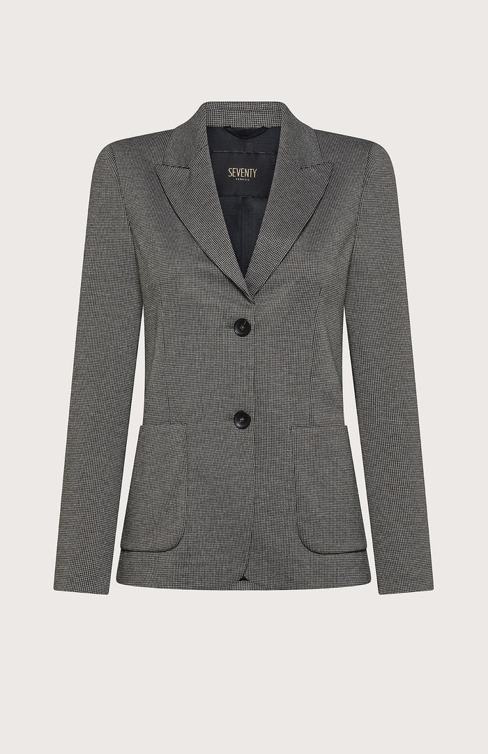 Seventy Giacca grigia con revers classici donna