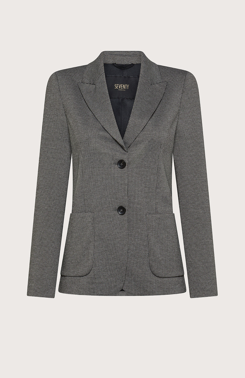 Seventy Giacca grigia con revers classici donna