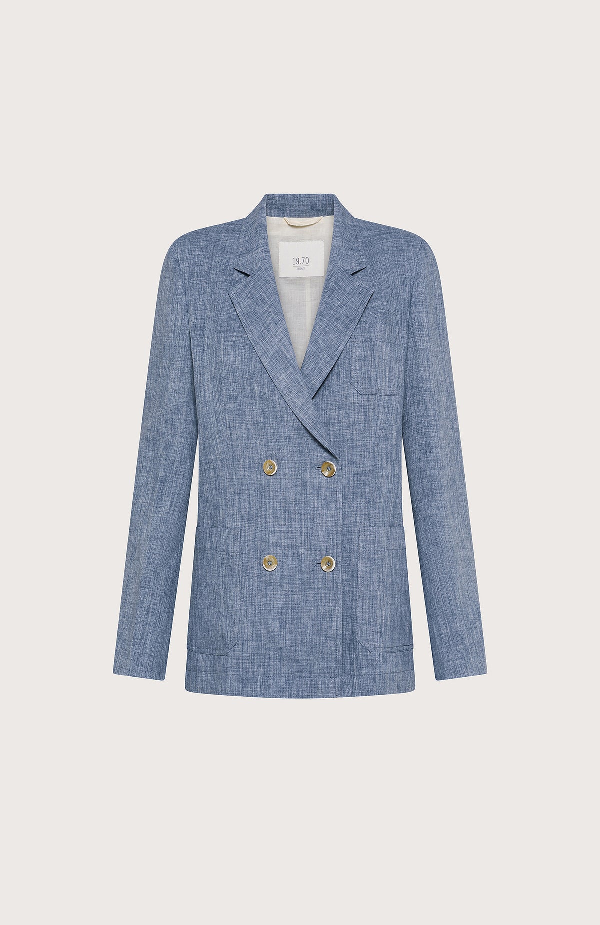 Seventy 1979 Giacca con Bottoni Dorati e Revers Classico donna