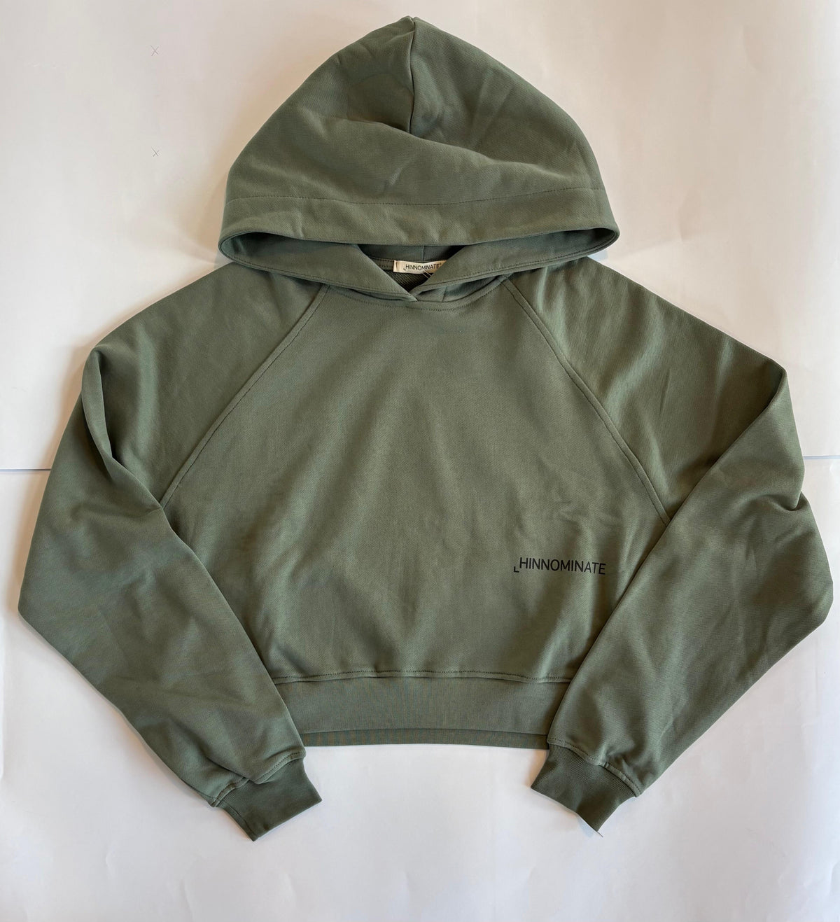 Hinnominate Felpa corta con cappuccio donna