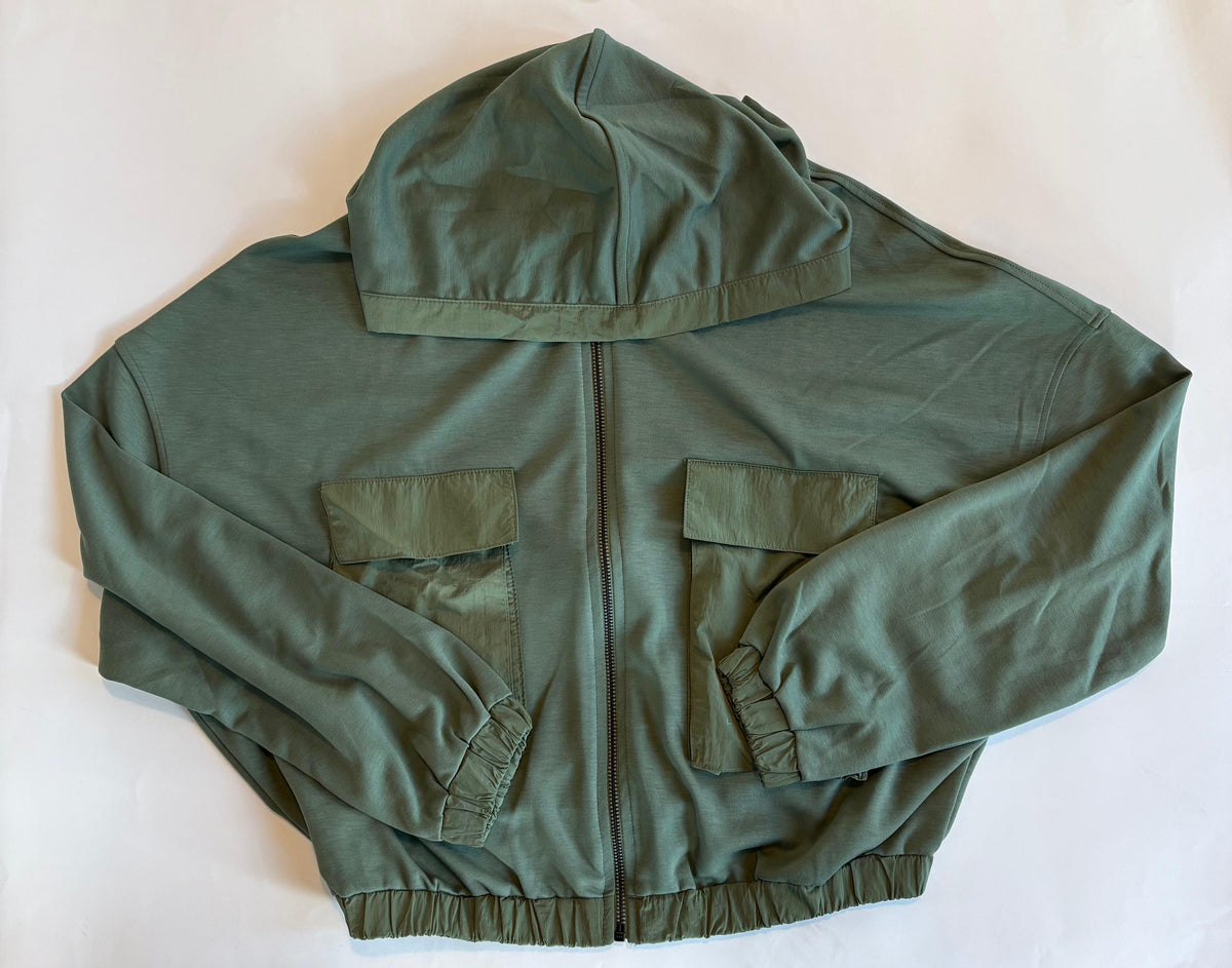 Hinnominate Felpa con cappuccio e tasche applicate donna