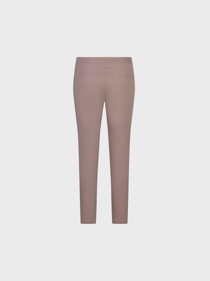 Pantalone Slim con Elastico alla Caviglia donna