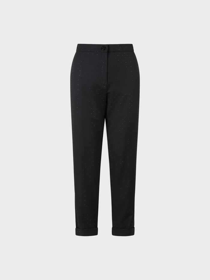 Lola pantalone sigaretta show nero donna
