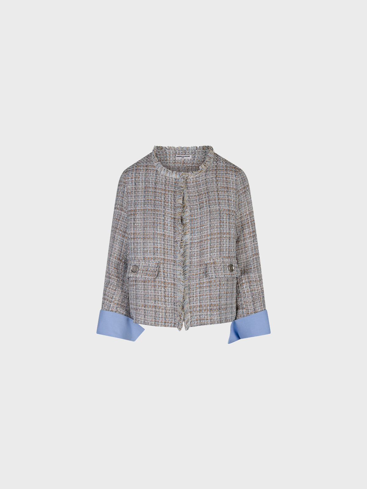 Lola Giacca Tweed con Frange donna