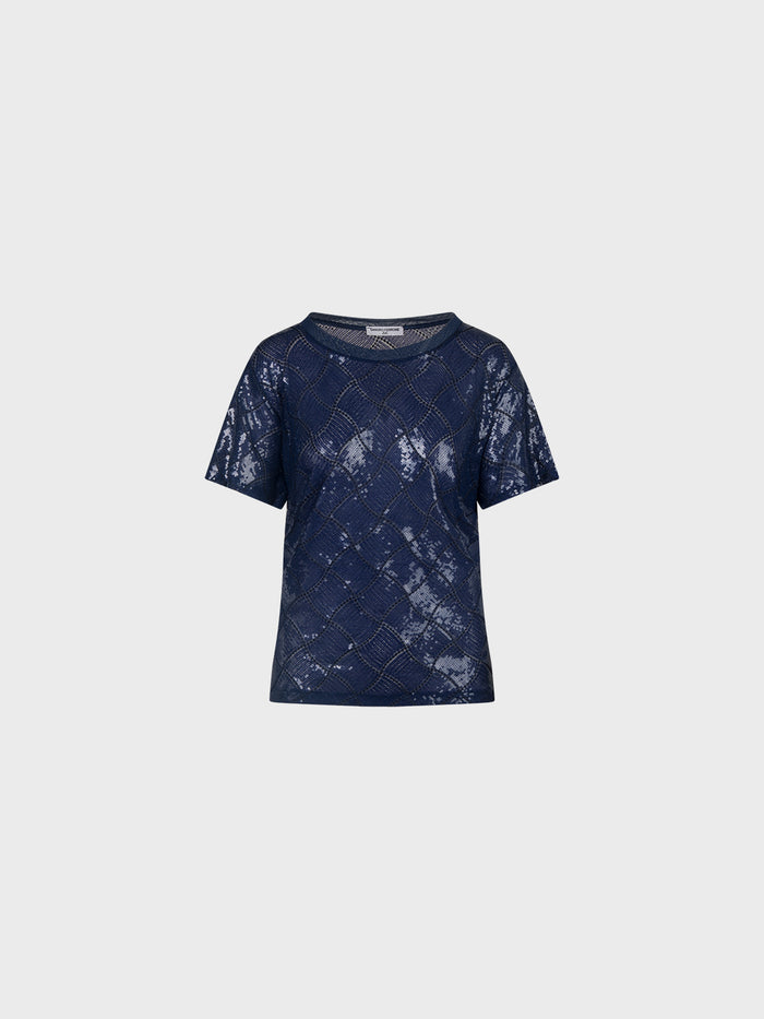 Lola T-shirt Fantasia con Girocollo donna