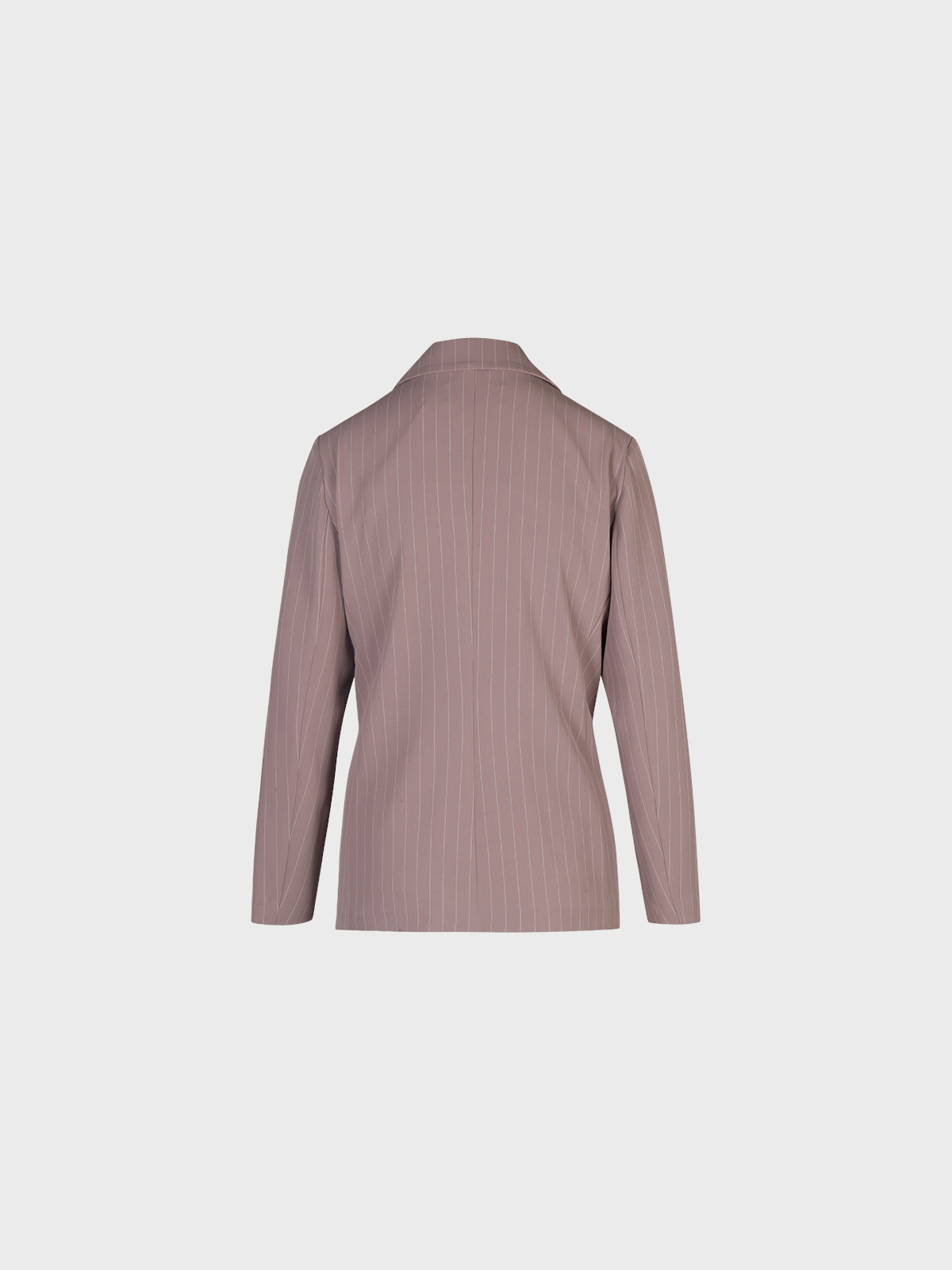 Giacca a Righe con Revers Classici donna