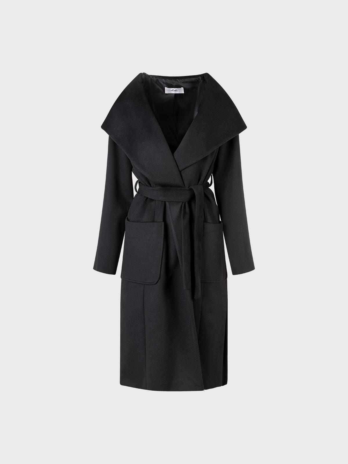 Lola Cappotto lungo con cintura donna