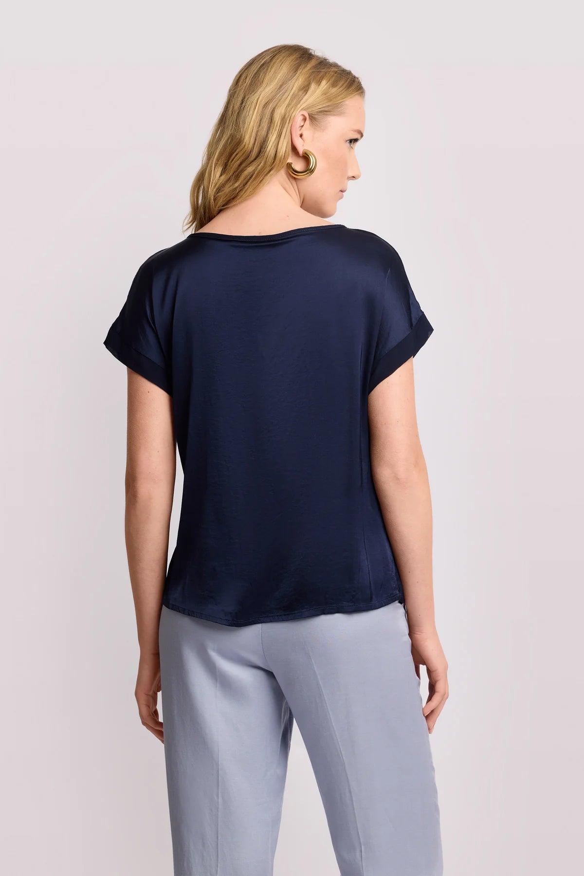 Blusa con Pannello Trasparente Clinton