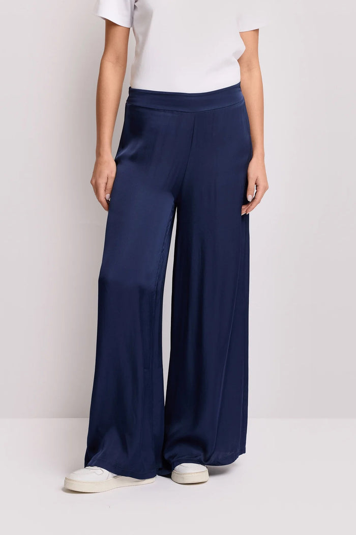 Kocca Pantaloni Wide Leg con Elastico in Vita donna