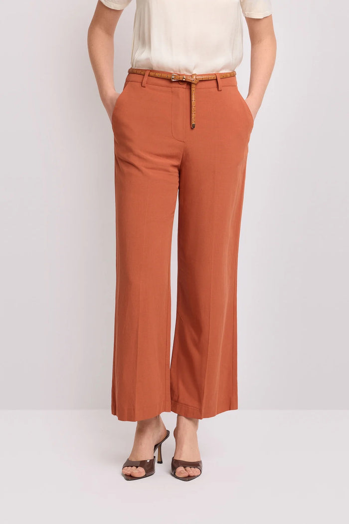 Kocca Pantaloni Wide Leg con Cintura donna
