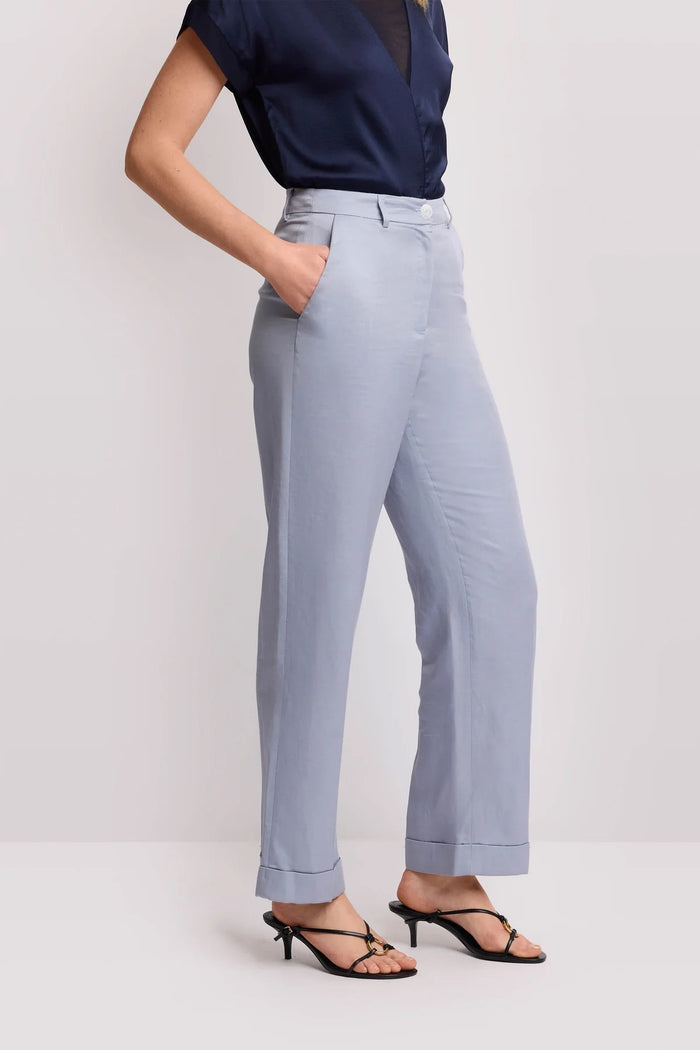Kocca Pantaloni Lungo con Risvolti donna