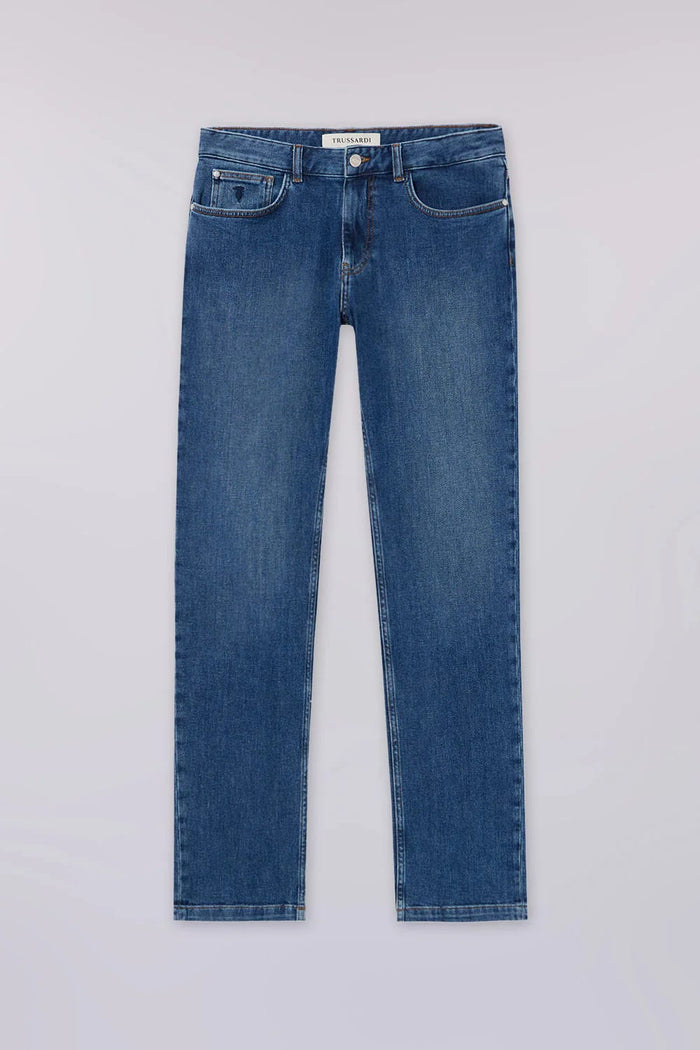 Trussardi Jeans denim dritto classico uomo