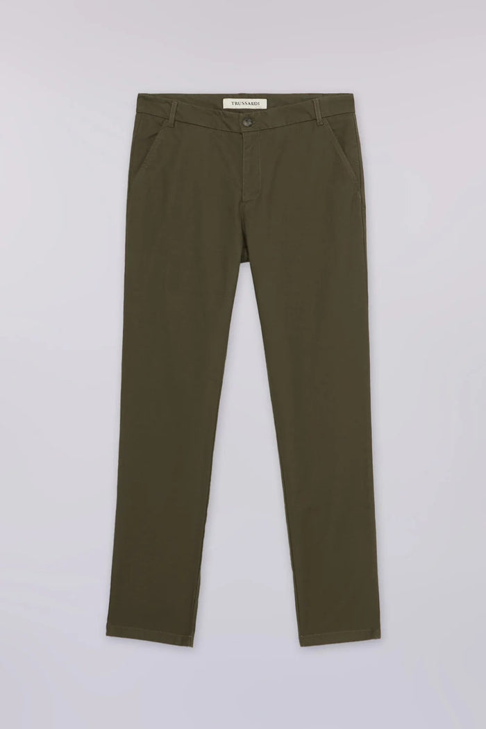 Trussardi pantalone classico con tasche uomo