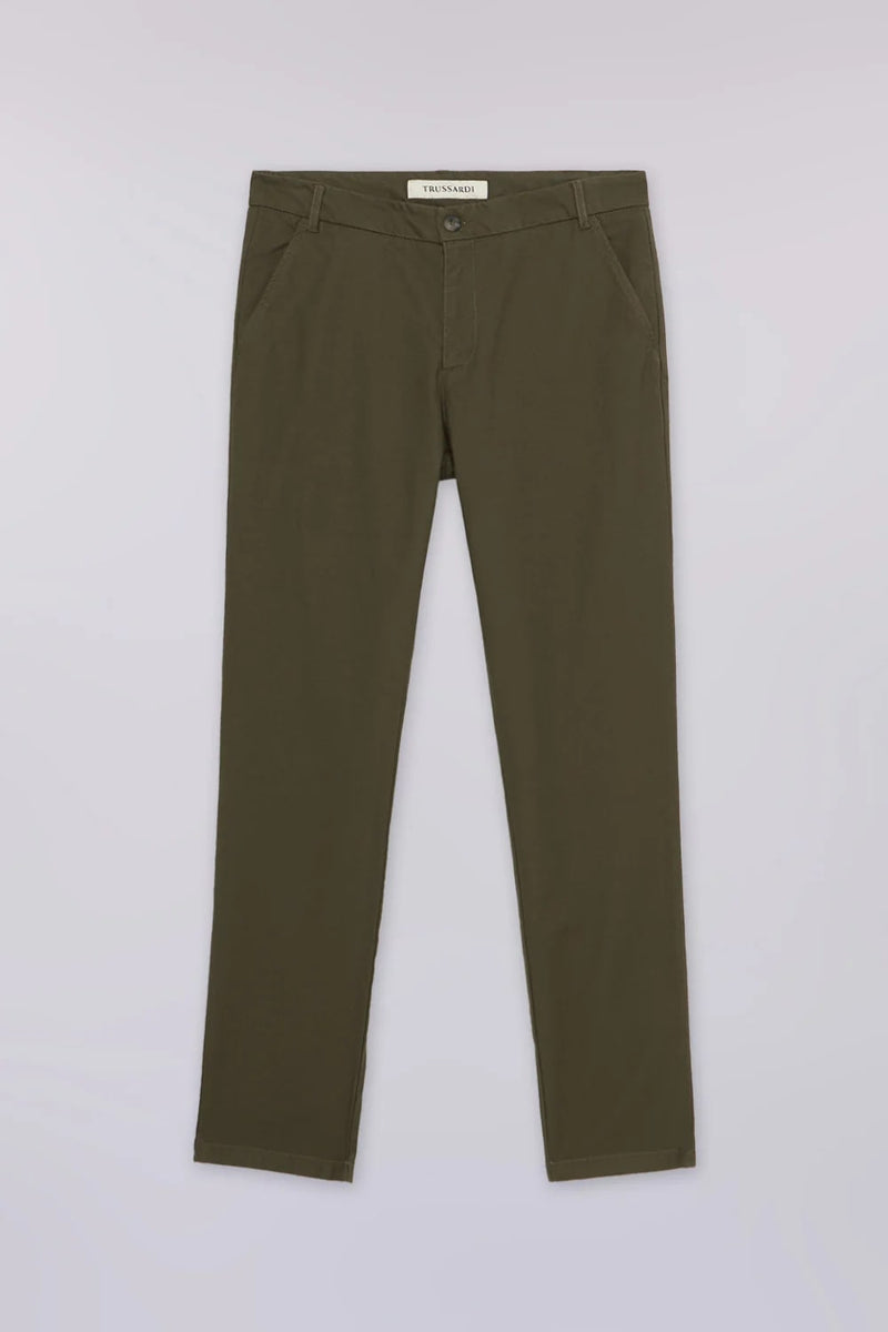Trussardi pantalone classico con tasche uomo
