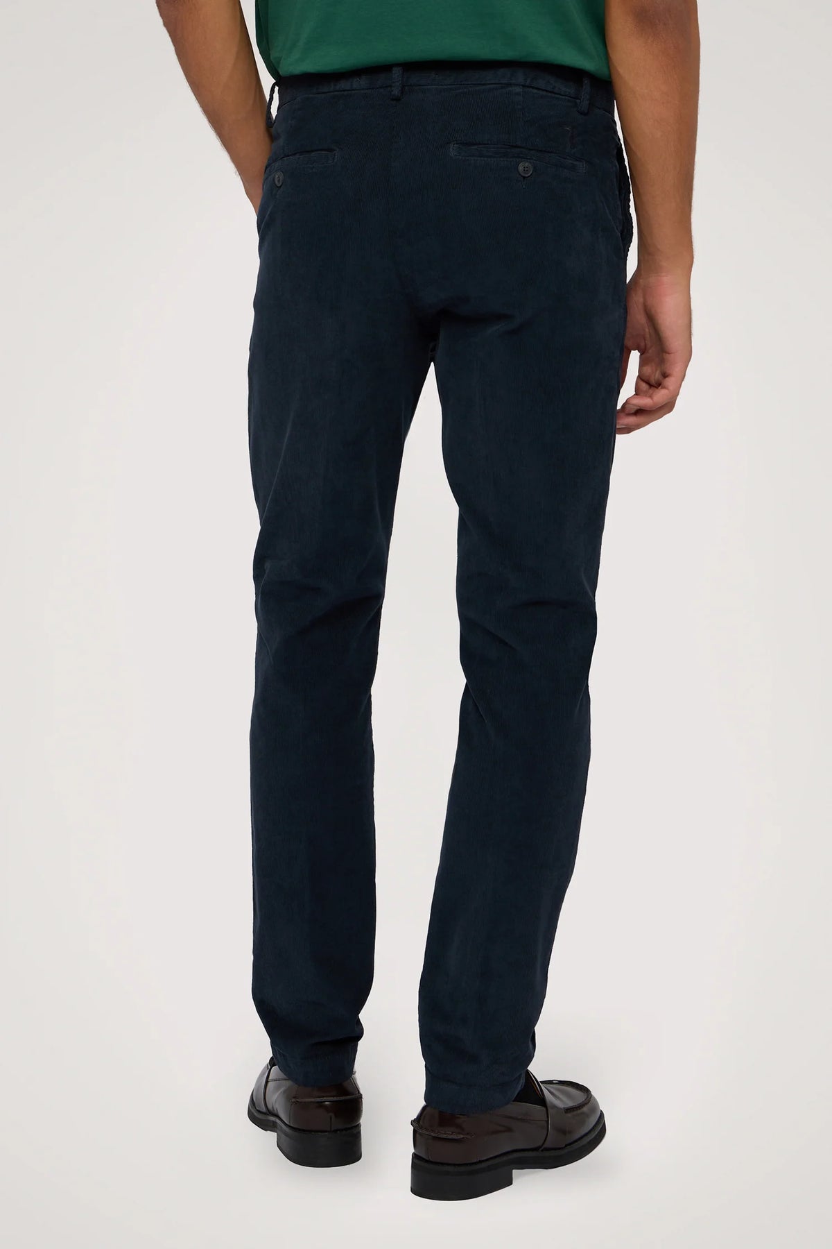 Trussardi Pantalone dritto in velluto a coste uomo