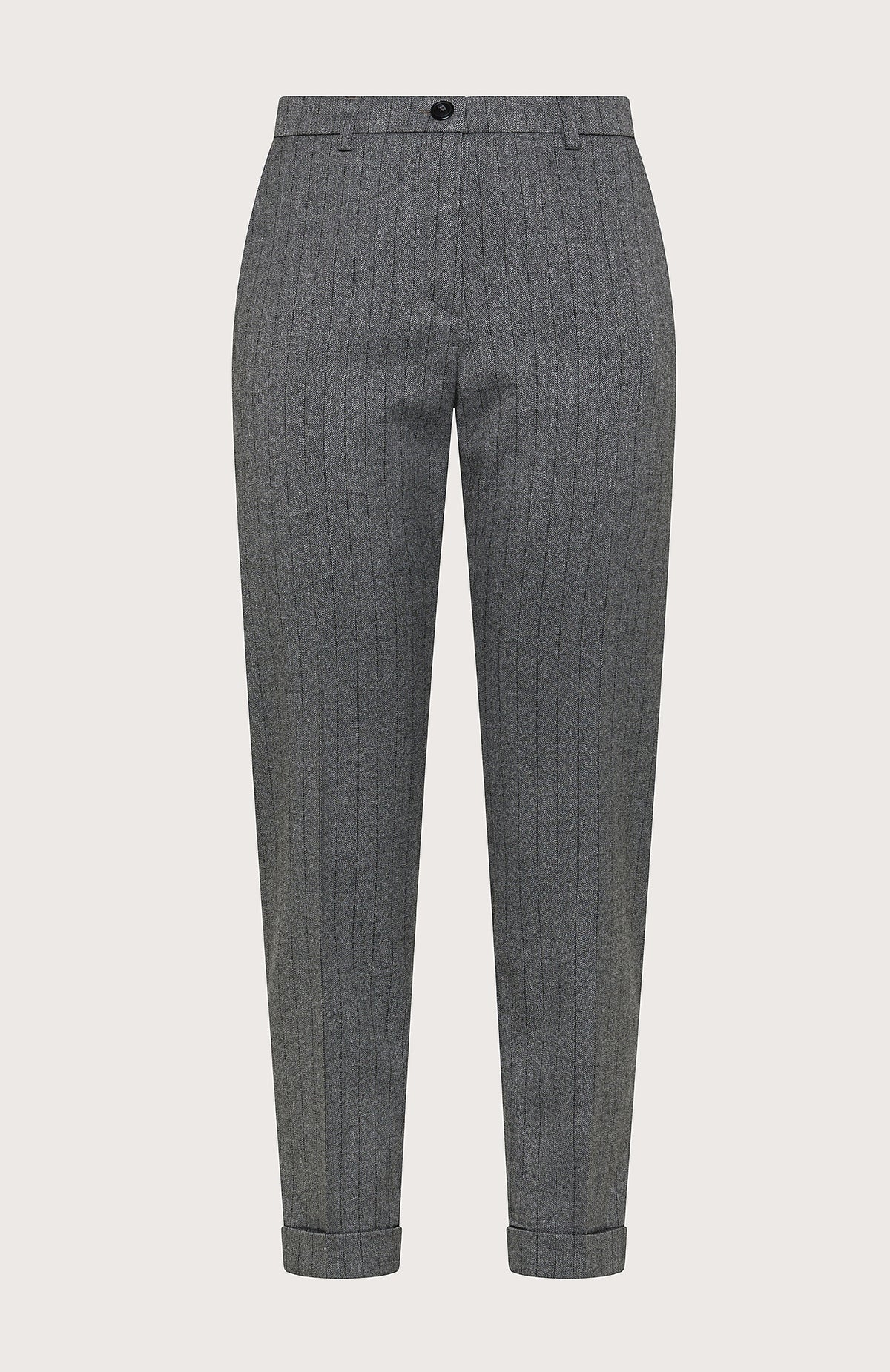Seventy Pantalone slim con risvolti donna