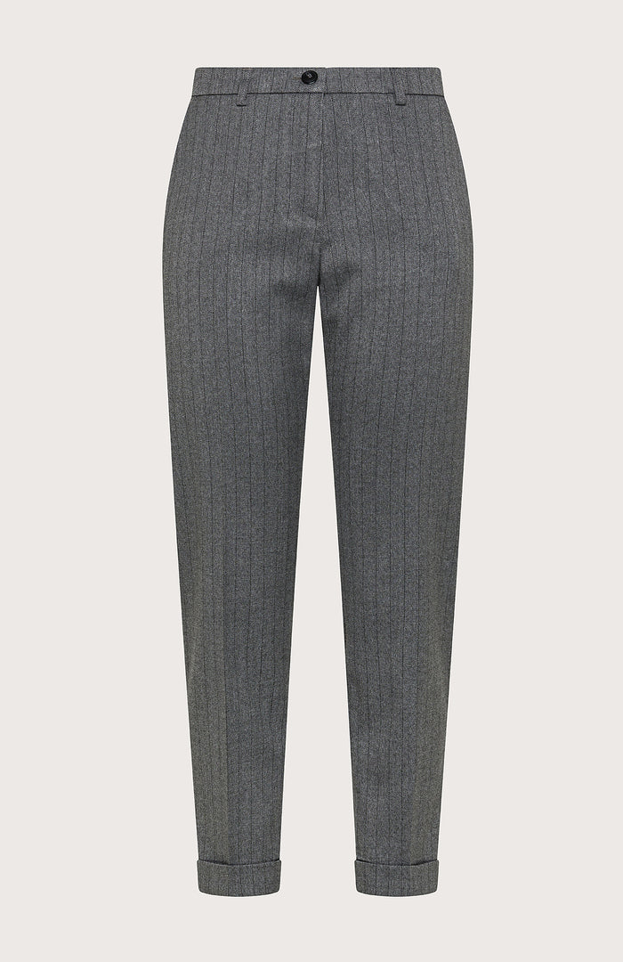 Seventy Pantalone slim con risvolti donna