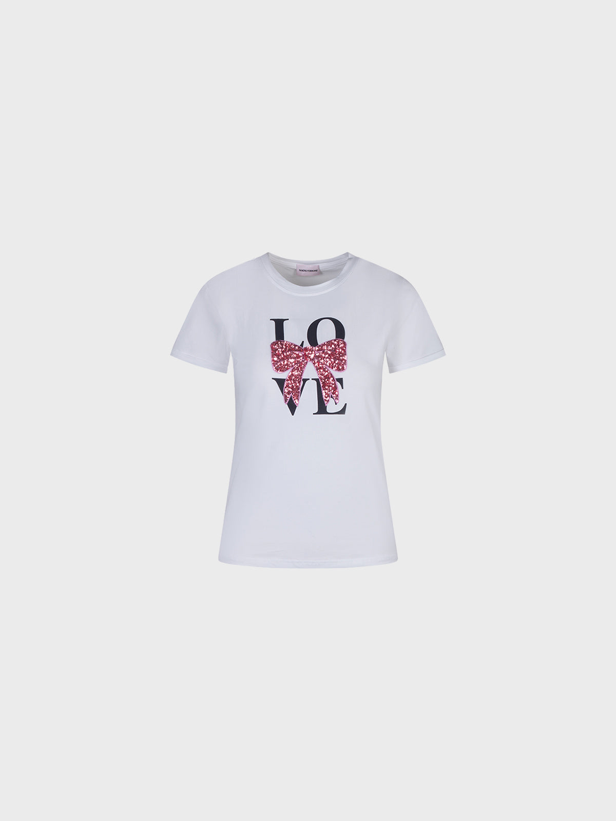 Sandro Ferrone T-shirt Girocollo con Stampa Grafica donna