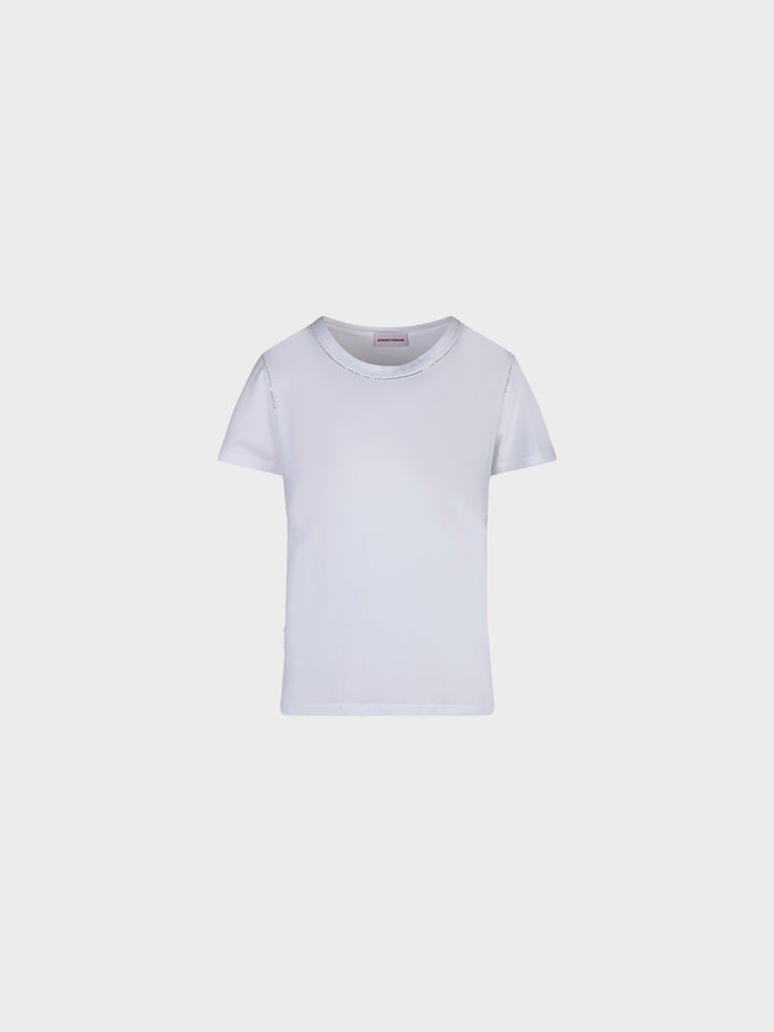 Sandro Ferrone T-shirt Girocollo Liscio donna