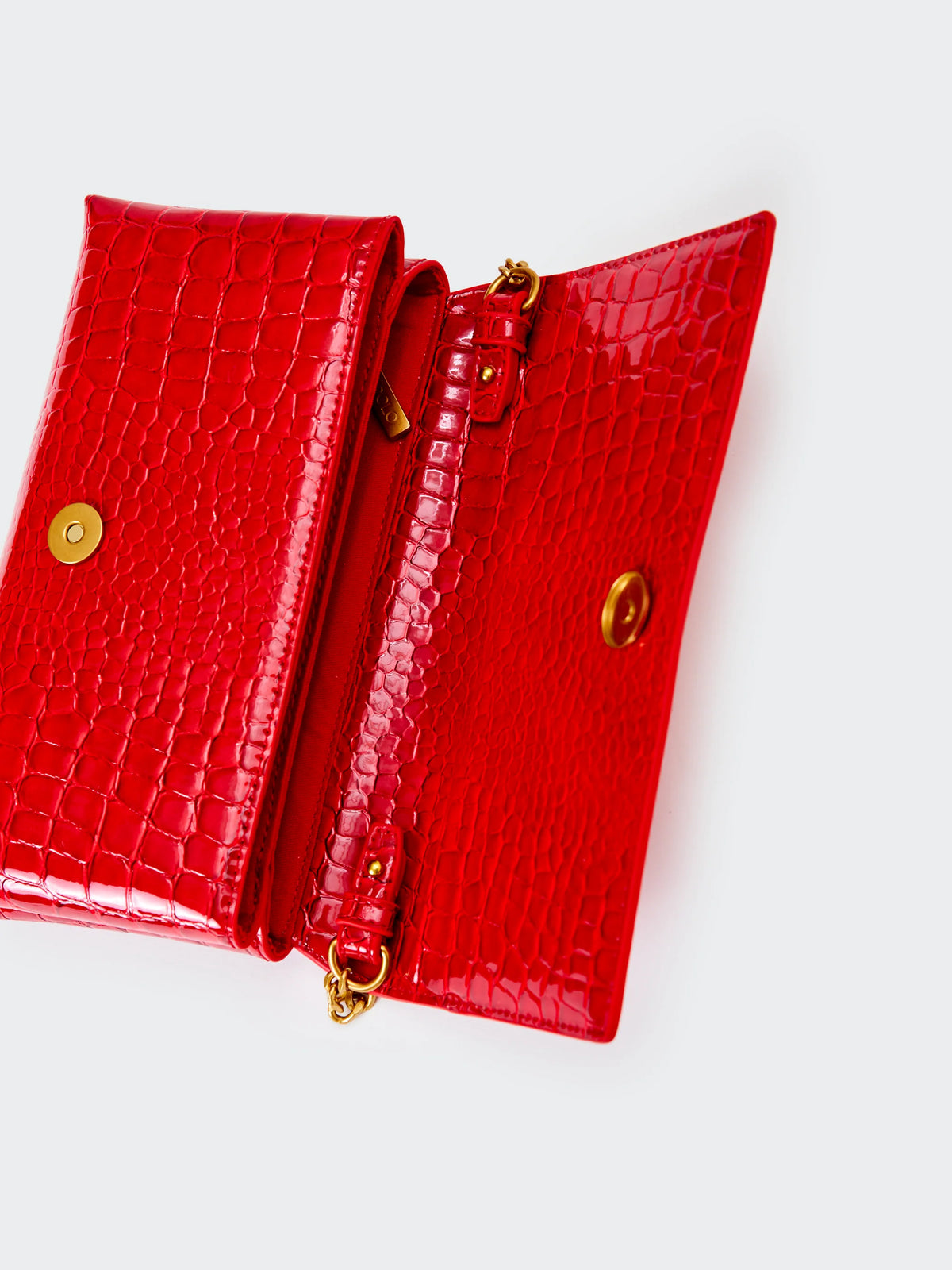 Borsa a tracolla in ecopelle Shibuja amarena