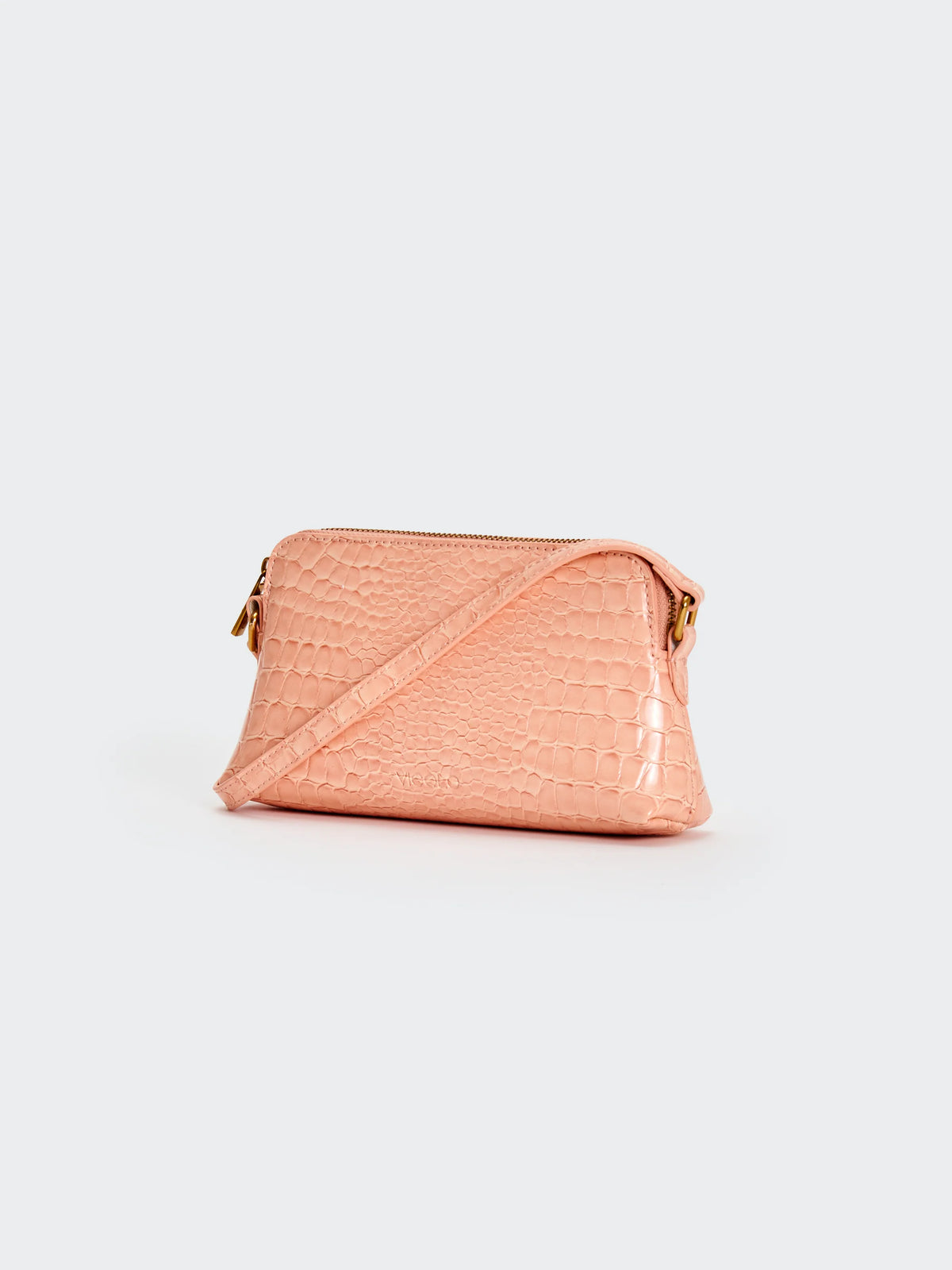 Borsa a tracolla in ecopelle essential Coco Rosa Cipria