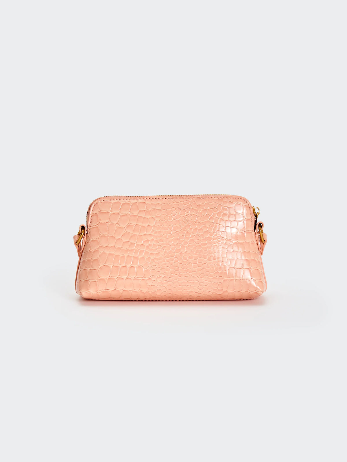 Borsa a tracolla in ecopelle essential Coco Rosa Cipria