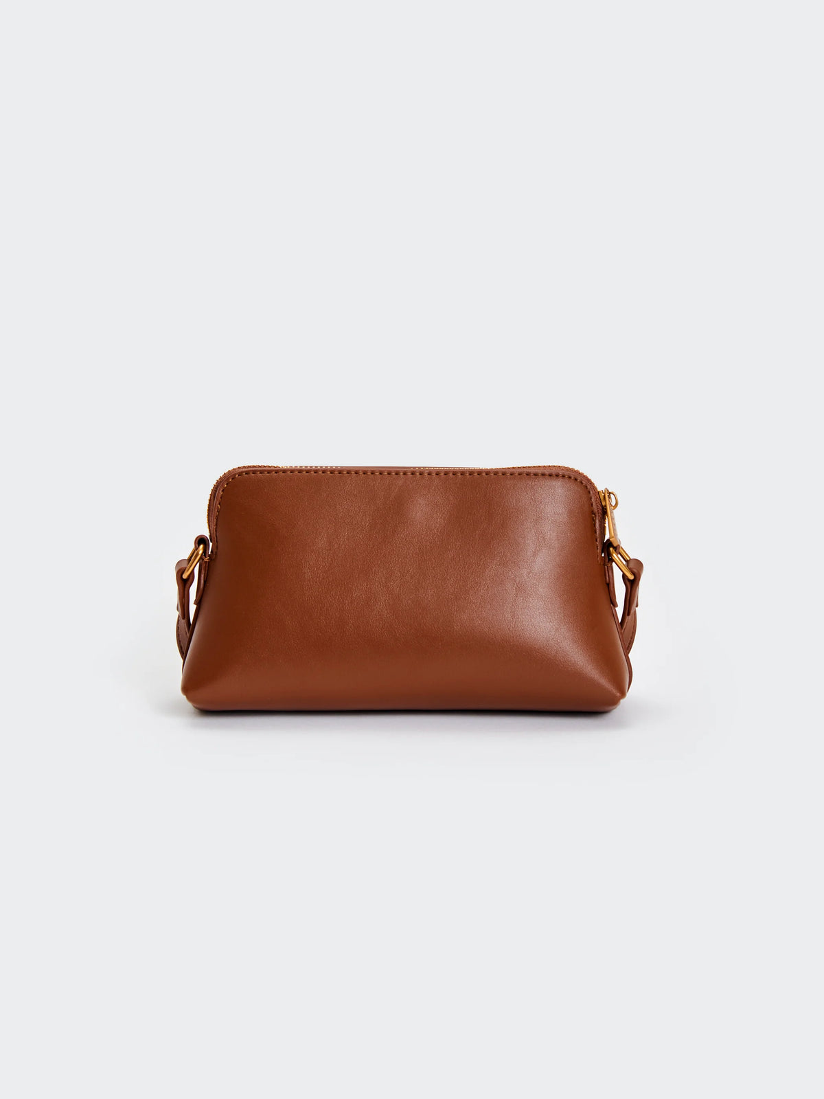Borsa a tracolla in ecopelle Essential Fondente