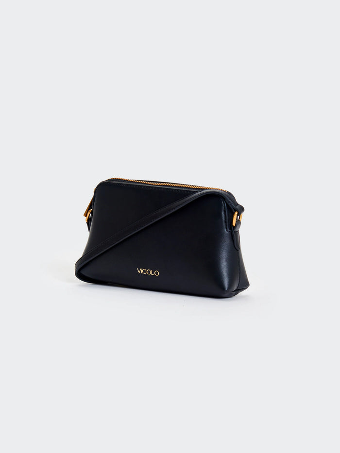 Borsa a tracolla in ecopelle Essential Nero